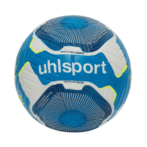 Bola de Futebol Campo uhlsport  Match R2 - Azul