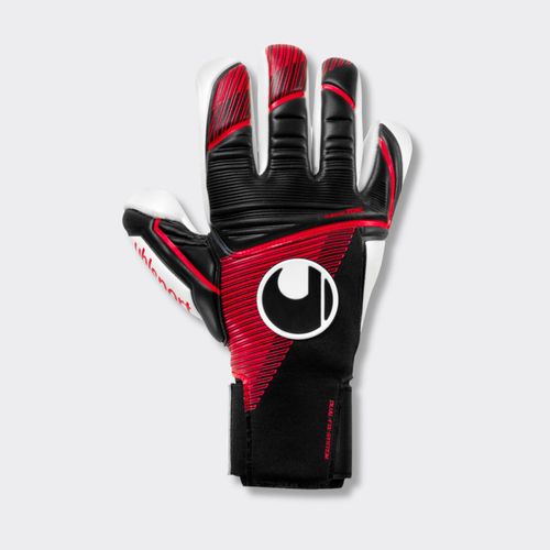 Luva De Goleiro uhlsport Powerline Absolutgrip Finger Surround - Vermelho e Preto