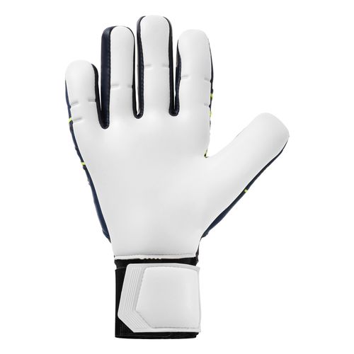 Luva De Goleiro uhlsport Prediction Absolutgrip HN - Azul Marinho e Amarelo