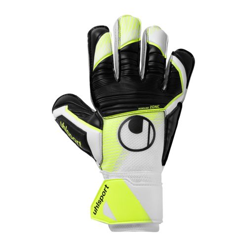 Luva De Goleiro uhlsport Soft Advanced - Preto/Branco/Limão