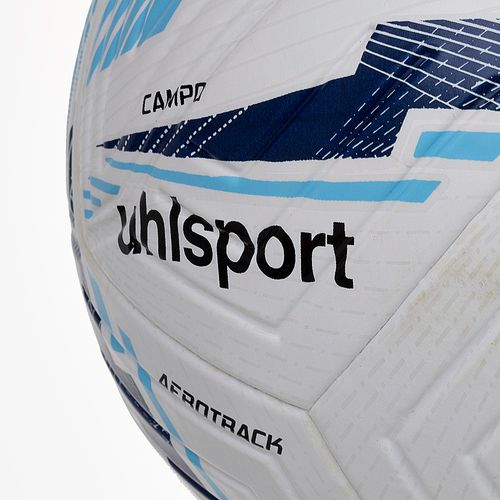 Bola de Futebol Campo uhlsport Aerotrack - Branco/Azul