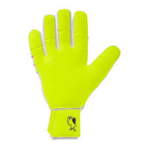 Luva De Goleiro uhlsport Prediction Absolutgrip HN Mike Maignan - Branco/Rosa/Amarelo
