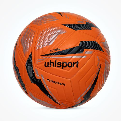 Bola de Futsal uhlsport Aerotrack - Laranja/Preto/Prata