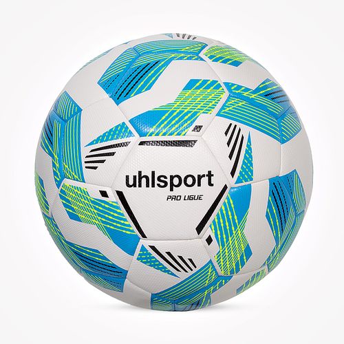 Bola de Futebol Campo uhlsport Pro Ligue - Branco/Preto/Amarelo