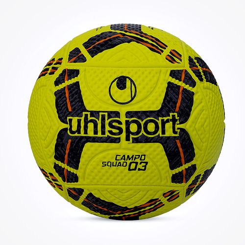 Bola de Futebol Campo Uhlsport Squad Sub-11 - Amarelo/Preto/Laranja