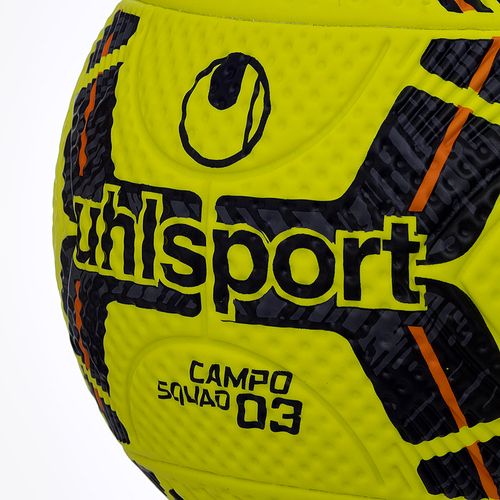 Bola de Futebol Campo Uhlsport Squad Sub-11 - Amarelo/Preto/Laranja