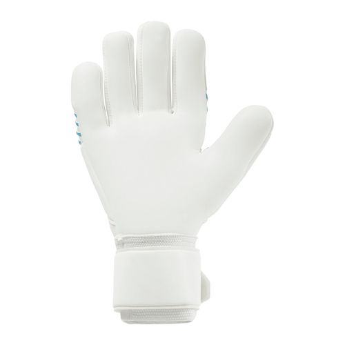 Luva De Goleiro uhlsport CyberTEC FM Supersoft HN - Branco e Azul