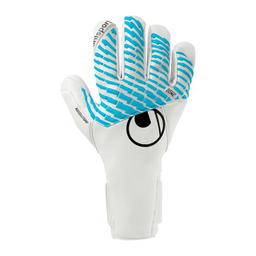 Luva De Goleiro uhlsport Cybertec Absolutgrip HN - Branco e Azul
