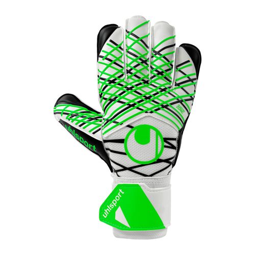 Luva De Goleiro uhlsport Soft Advanced - Branco e Verde