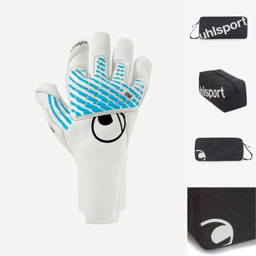 KIT Luva De Goleiro uhlsport CyberTEC Absolutgrip SC + Porta Luvas uhlsport