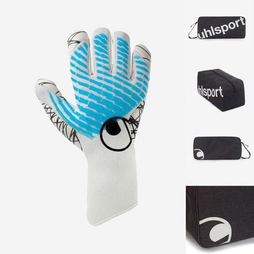 KIT Luva De Goleiro uhlsport Cybertec Ultragrip HN + Porta Luvas uhlsport