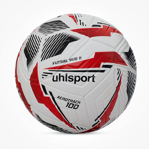 Bola de Futsal uhlsport Aerotrack Sub-11 - Branco e Vermelho