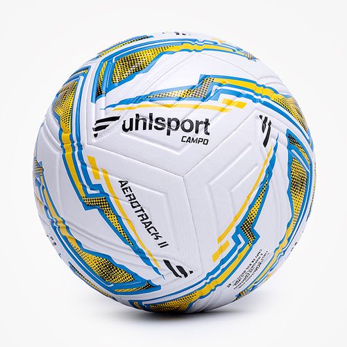 Bola de Futebol Campo uhlsport Aerotrack II - Amarelo e Azul